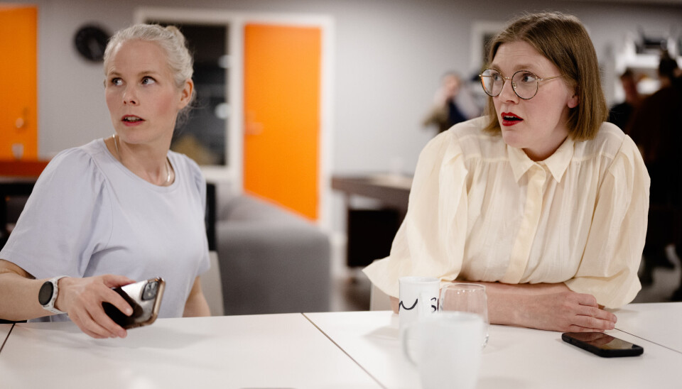 Kirsti Bergstø og Marie Sneve Martinussen.