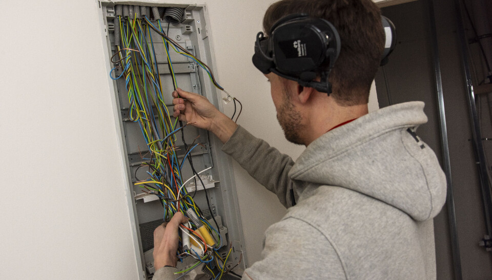 Illustrasjonsbilde av elektriker.