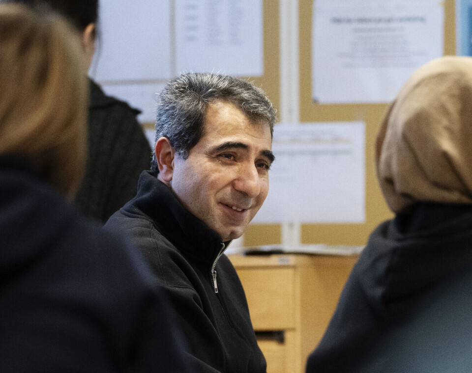 Kadir Kaya fra Tyrkia mener barna i norske barnehager lærer å bli mer selvstendige.