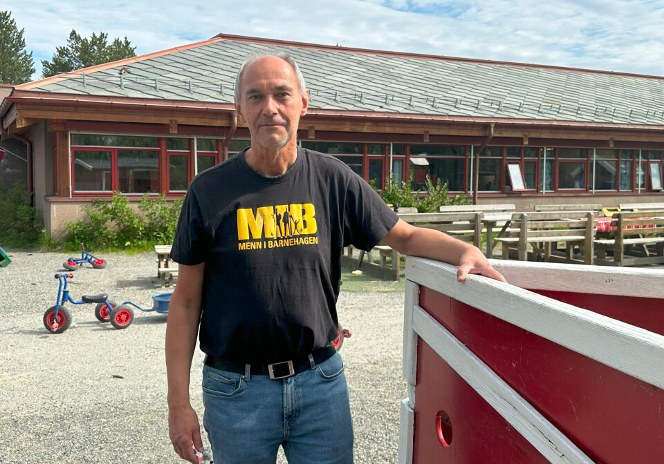 Jan takker for seg etter 42 år i barnehagen