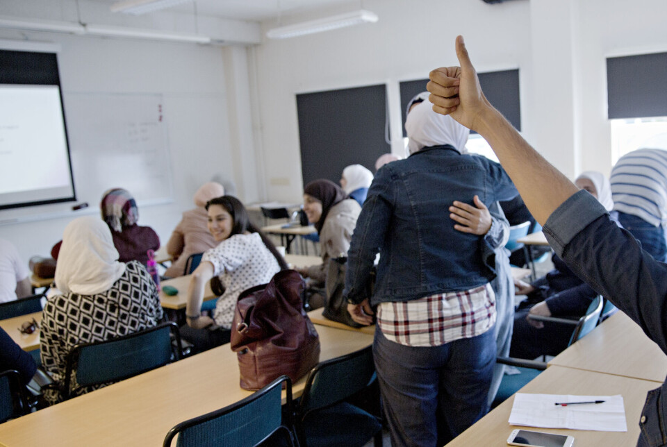 Rekordmange deltok i norskopplæring for voksne innvandrere