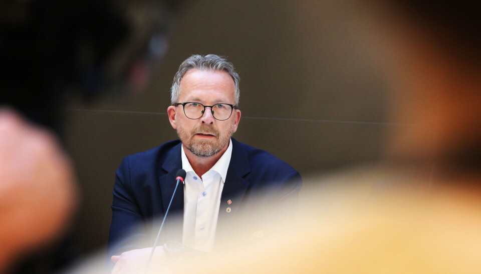 Leder i Utdanningsforbundet, Geir Røsvoll.