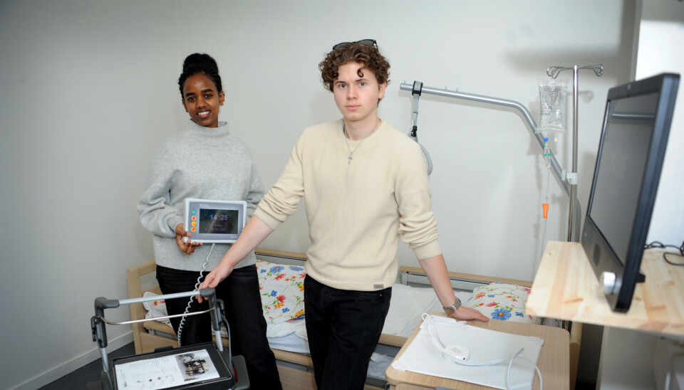 Danait Fessehation og Bernard Bjerkevold.