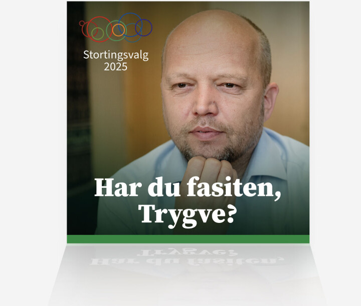 Har du fasiten, Trygve?