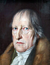 Malt portrett av Georg Wilhelm Friedrich Hegel